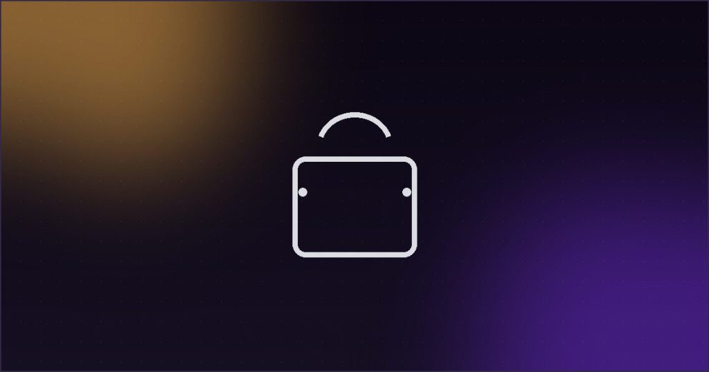 Abstract illustration of a shopping bag representing Shopify conversion rate optimisation